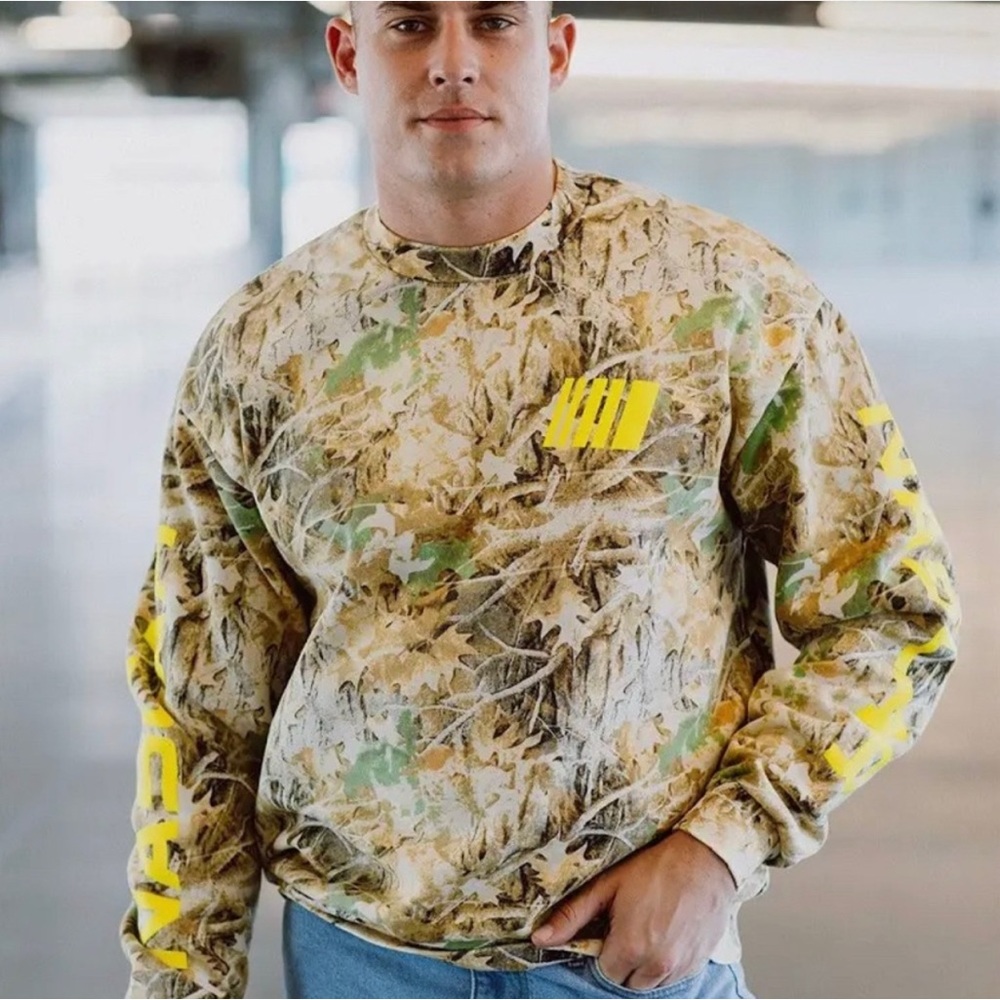 Tillys x NASCAR Camo Crewneck Sweatshirt